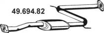 Eberspacher 49.694.82 Muffler assy front Eberspacher 49.694.82 Muffler assy front