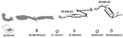 Eberspacher 492023 Schalldaempfer
