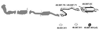 Eberspacher 492046 Schalldaempfer