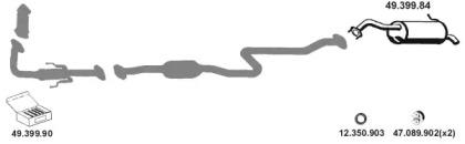 Eberspacher 492066 Schalldaempfer