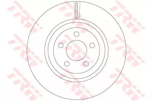 TRW DF6244S Brake disc TRW DF6244S Brake disc