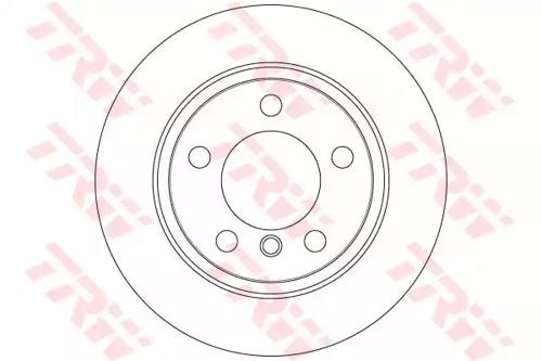 TRW DF6353 Brake disc TRW DF6353 Brake disc