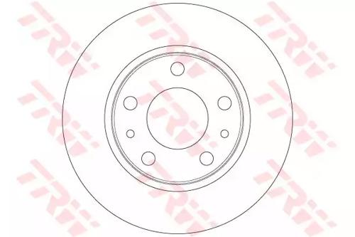 TRW DF6412 Диск гальмівний TRW DF6412 Диск гальмівний