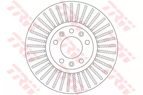 TRW DF6419 Диск гальмівний
