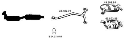 Eberspacher 492086 Schalldaempfer