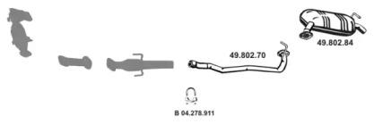 Eberspacher 492094 Schalldaempfer