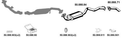 Eberspacher 502051 Schalldaempfer