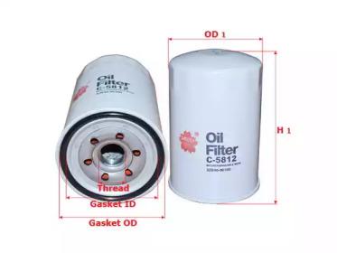 Sakura/ADR C-5812 Фільтр масляний Sakura/ADR C-5812 Фільтр масляний