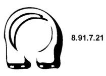 Eberspacher 8.91.7.21 Муфта системи випуску