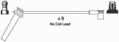 WAI ISL716 Дроти високовольтні системи запалювання