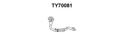 Veneporte TY70081 Exhaust pipe Veneporte TY70081 Exhaust pipe