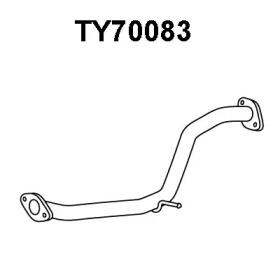 Veneporte TY70083 Випускна труба відпрацьованих газів Veneporte TY70083 Випускна труба відпрацьованих газів