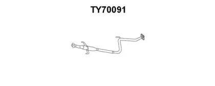 Veneporte TY70091 Muffler assy front Veneporte TY70091 Muffler assy front