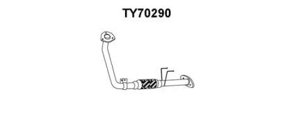 Veneporte TY70290 Exhaust pipe