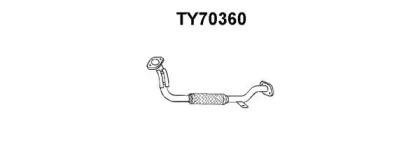 Veneporte TY70360 Exhaust pipe Veneporte TY70360 Exhaust pipe