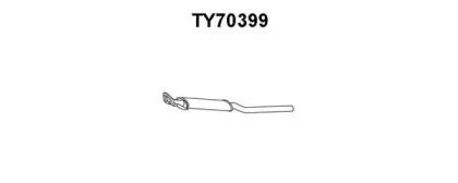Veneporte TY70399 Muffler assy front