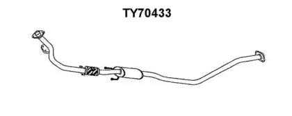 Veneporte TY70433 Средний глушитель выхлопных газов Veneporte TY70433 Средний глушитель выхлопных газов