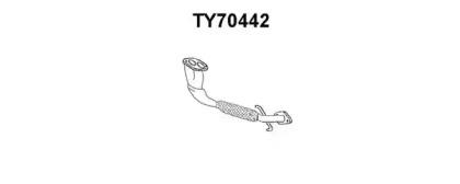 Veneporte TY70442 Exhaust pipe Veneporte TY70442 Exhaust pipe