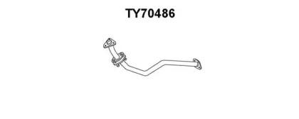 Veneporte TY70486 Exhaust pipe Veneporte TY70486 Exhaust pipe