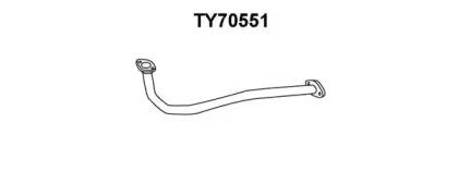 Veneporte TY70551 Exhaust pipe