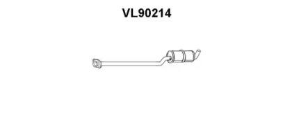 Veneporte VL90214 Muffler assy front Veneporte VL90214 Muffler assy front