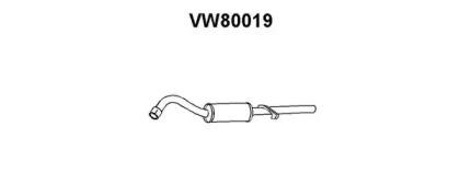 Veneporte VW80019 Schalldaempfer
