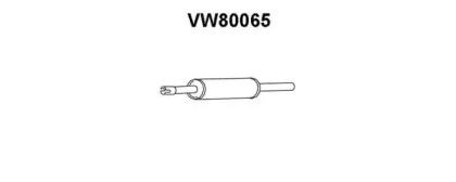 Veneporte VW80065 Muffler assy front