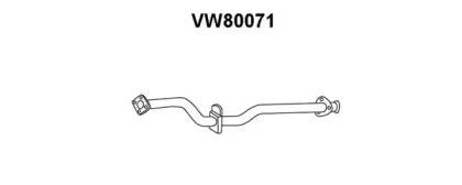 Veneporte VW80071 Exhaust pipe Veneporte VW80071 Exhaust pipe