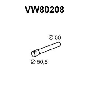 Veneporte VW80208 Exhaust pipe Veneporte VW80208 Exhaust pipe