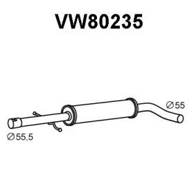 Veneporte VW80235 Muffler assy front Veneporte VW80235 Muffler assy front