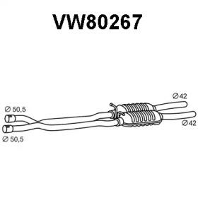 Veneporte VW80267 Muffler assy front