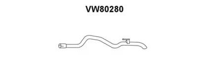 Veneporte VW80280 Exhaust pipe Veneporte VW80280 Exhaust pipe
