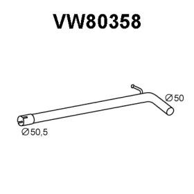 Veneporte VW80358 Exhaust pipe Veneporte VW80358 Exhaust pipe