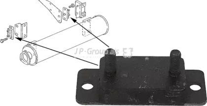 Jp Group 1121603600 Exhaust pipe support Jp Group 1121603600 Exhaust pipe support
