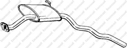 Bosal 280-071 Muffler assy front Bosal 280-071 Muffler assy front