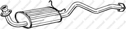 Bosal 280-159 Muffler assy front
