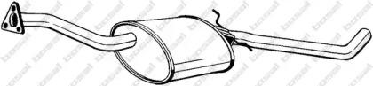 Bosal 281-033 Muffler assy front Bosal 281-033 Muffler assy front