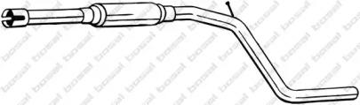 Bosal 281-957 Muffler assy front