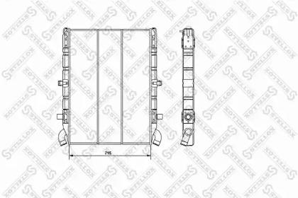 Stellox 81-03313-SX Радіатор Stellox 81-03313-SX Радіатор