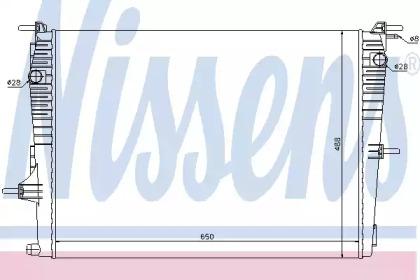 Nissens 637606 Радіатор Nissens 637606 Радіатор