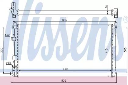 Nissens 63819 Радіатор Nissens 63819 Радіатор