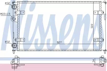 Nissens 639951 Радіатор Nissens 639951 Радіатор