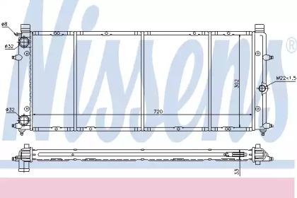 Nissens 65184 Радіатор Nissens 65184 Радіатор