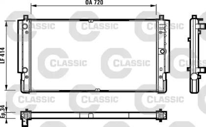 Valeo 231616 Радіатор Valeo 231616 Радіатор