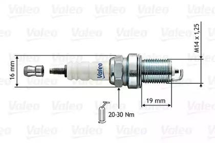 Valeo 246853 Spark plug Valeo 246853 Spark plug