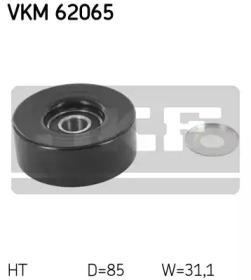 SKF VKM 62065 Ролик натяжний ременя поліклинового