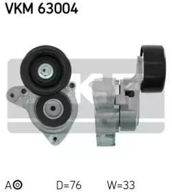 SKF VKM 63004 Ролик натяжний ременя поліклинового SKF VKM 63004 Ролик натяжний ременя поліклинового
