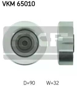 SKF VKM 65010 Ролик натяжний ременя поліклинового SKF VKM 65010 Ролик натяжний ременя поліклинового