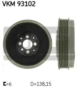 SKF VKM 93102 Шків колінвала
