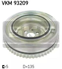 SKF VKM 93209 Шкив коленвала SKF VKM 93209 Шкив коленвала